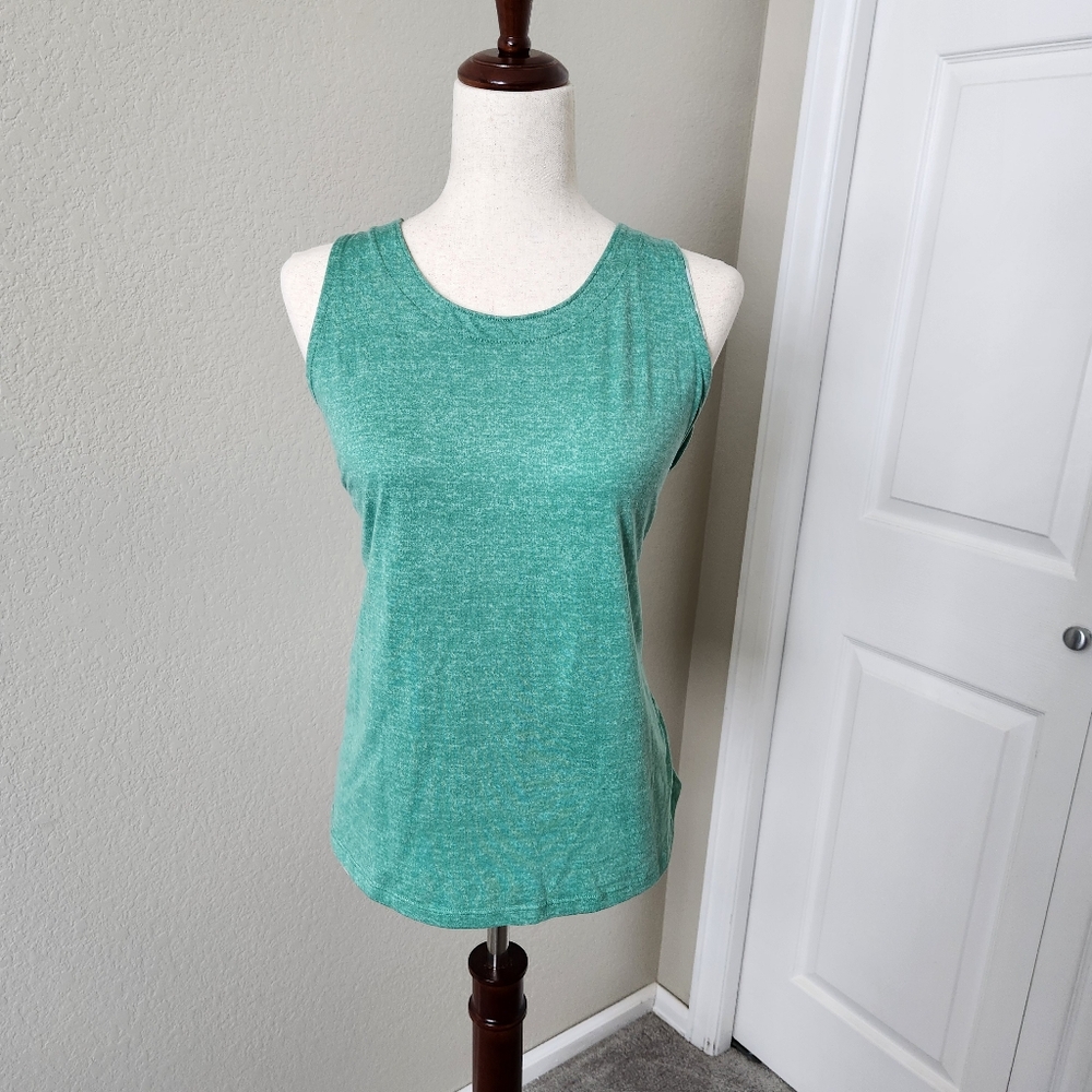 Women's Croft Barrow Sleep Tank Top Green Size M